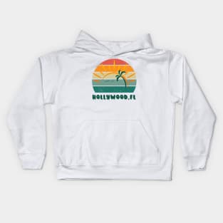 Hollywood Florida Vibe Kids Hoodie